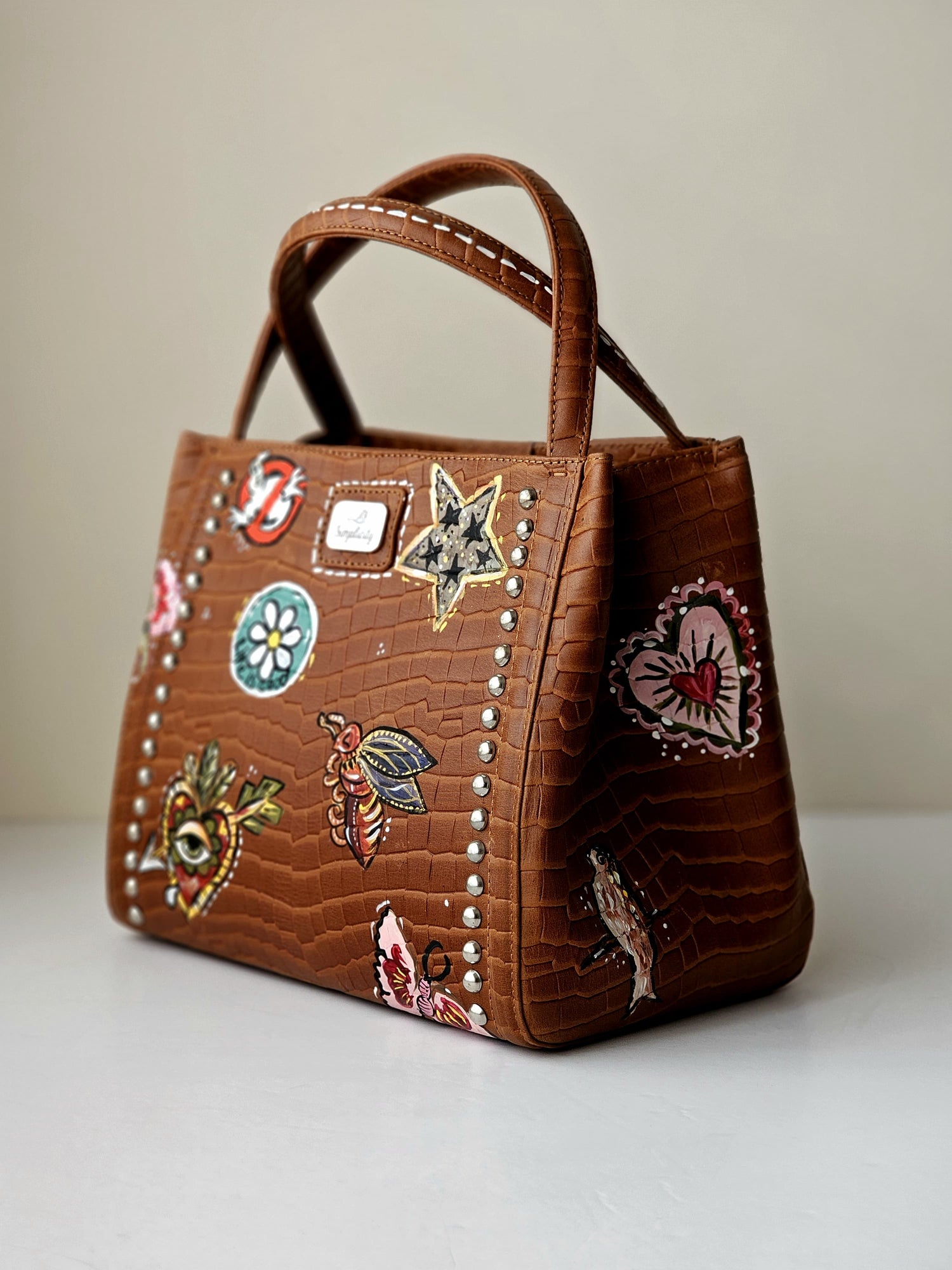 Mini Tote Leather Bags