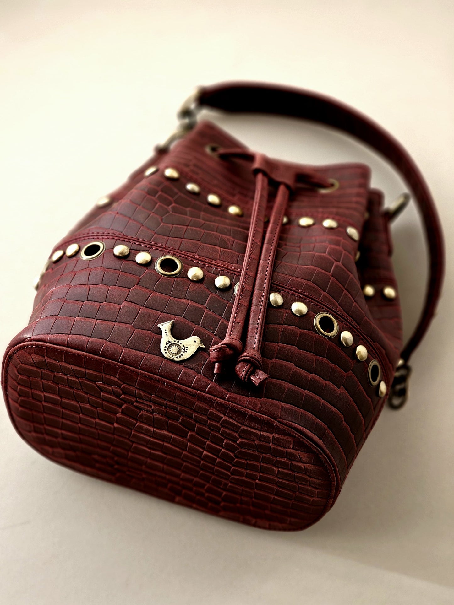 Bucket Bags with Studs