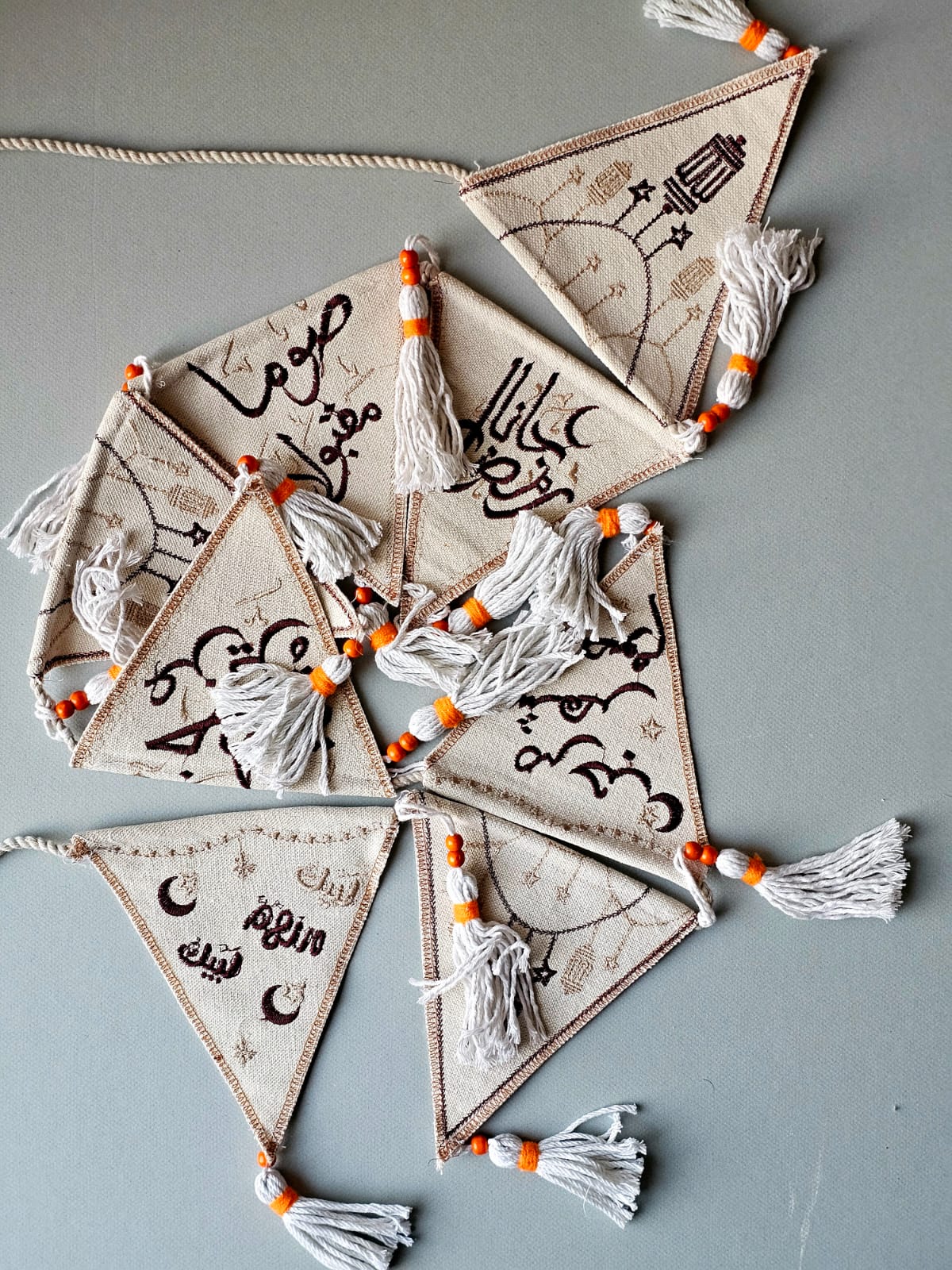 Hanging Deco X Orange Beads