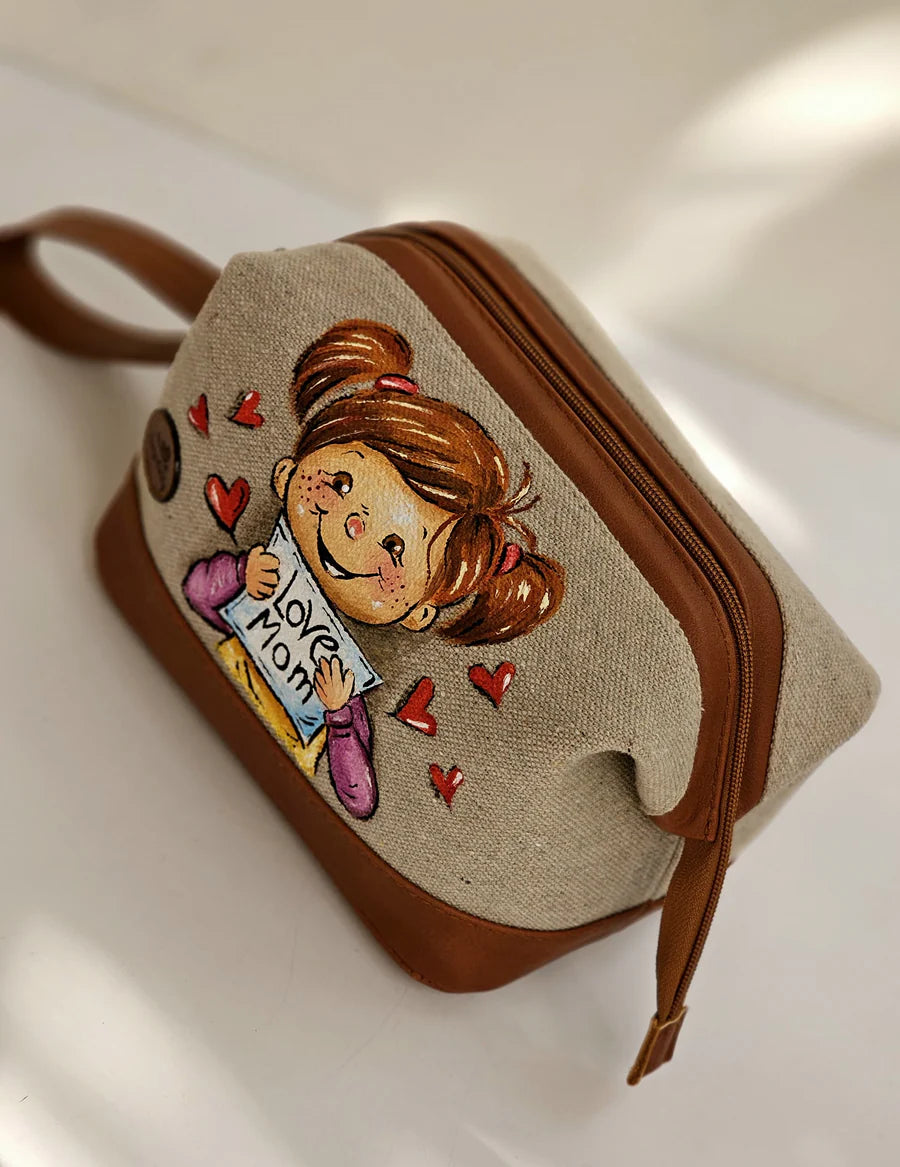 Makeup Pouch Little Girl