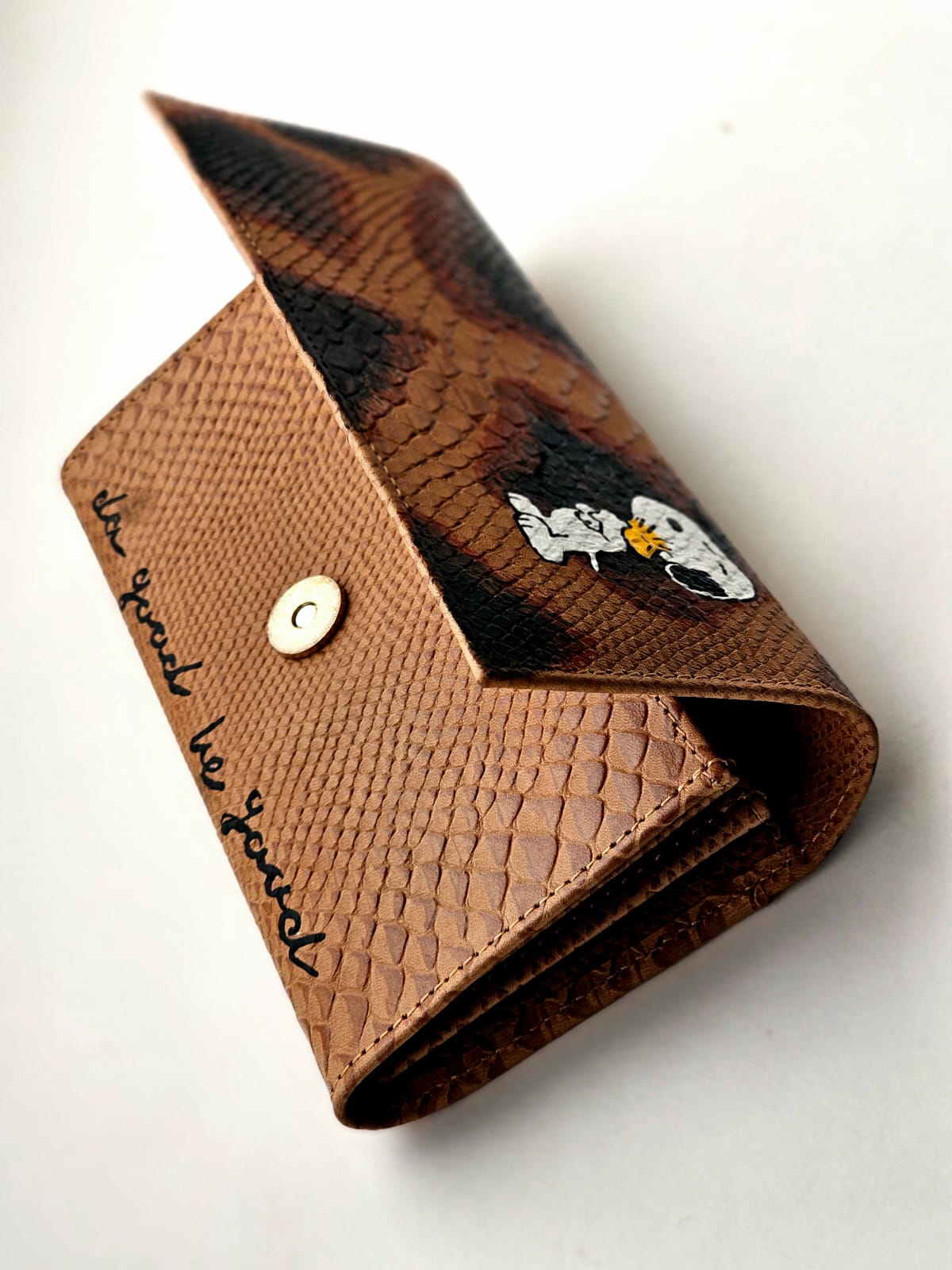 Leather Wallet Havan Base X Snoopy