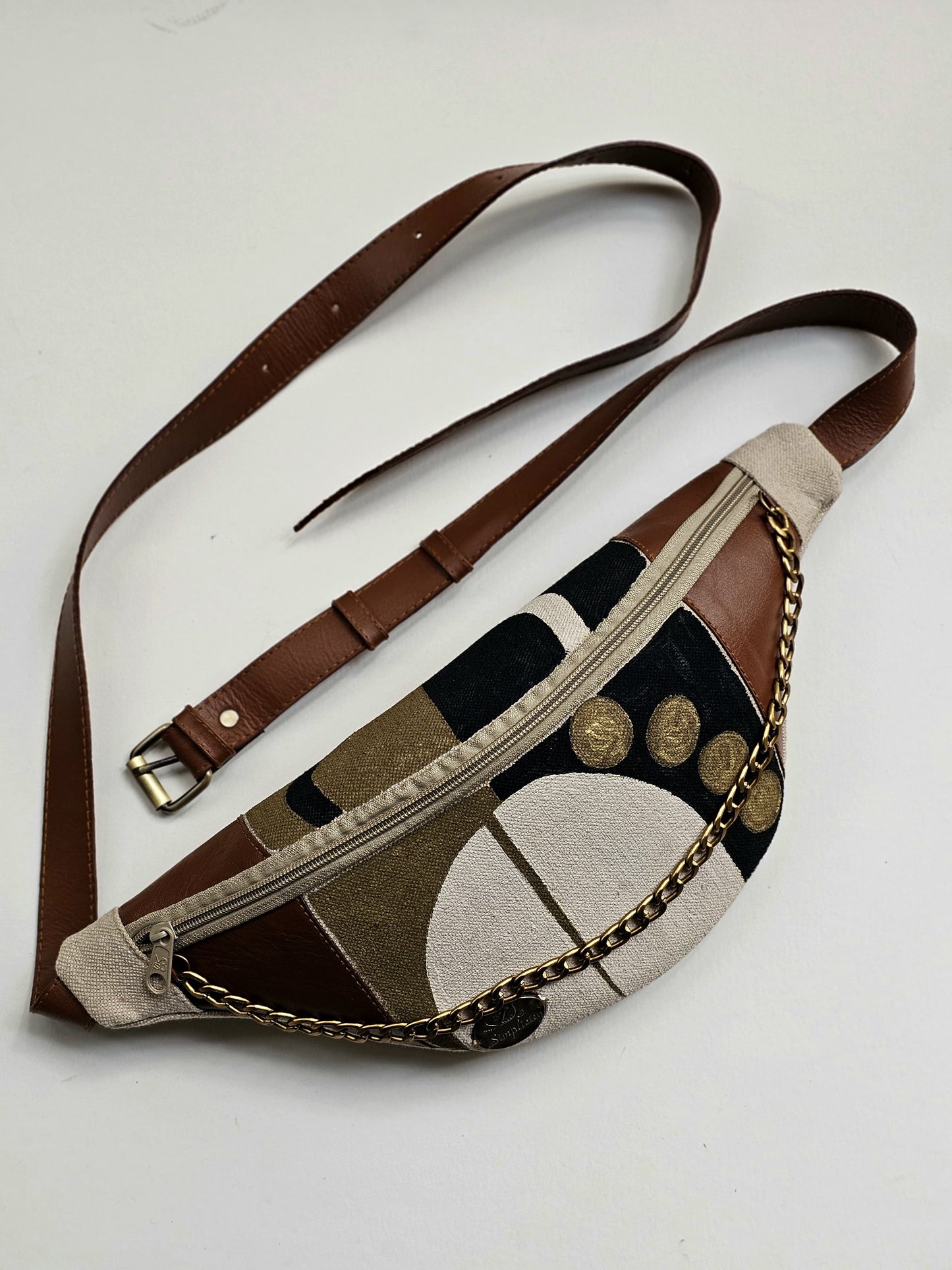 Fabric Fanny Pack Black 4