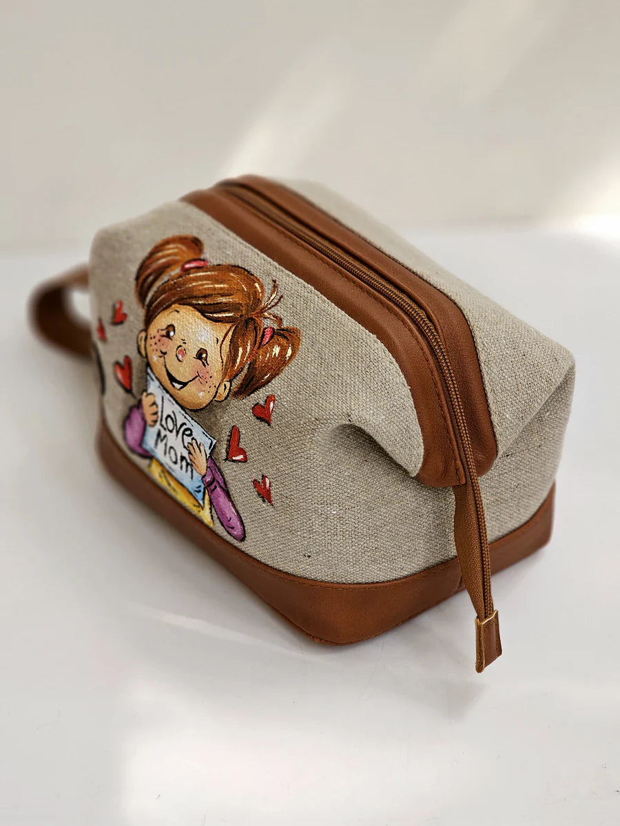 Makeup Pouch Little Girl