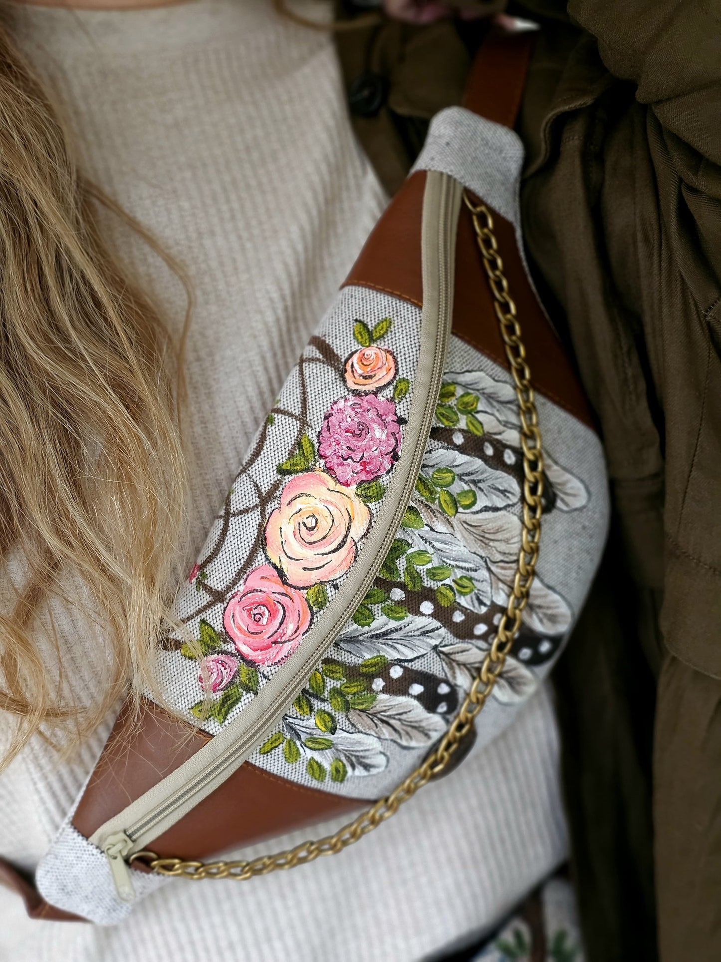 Fabric Fanny Pack Dream Catcher 4