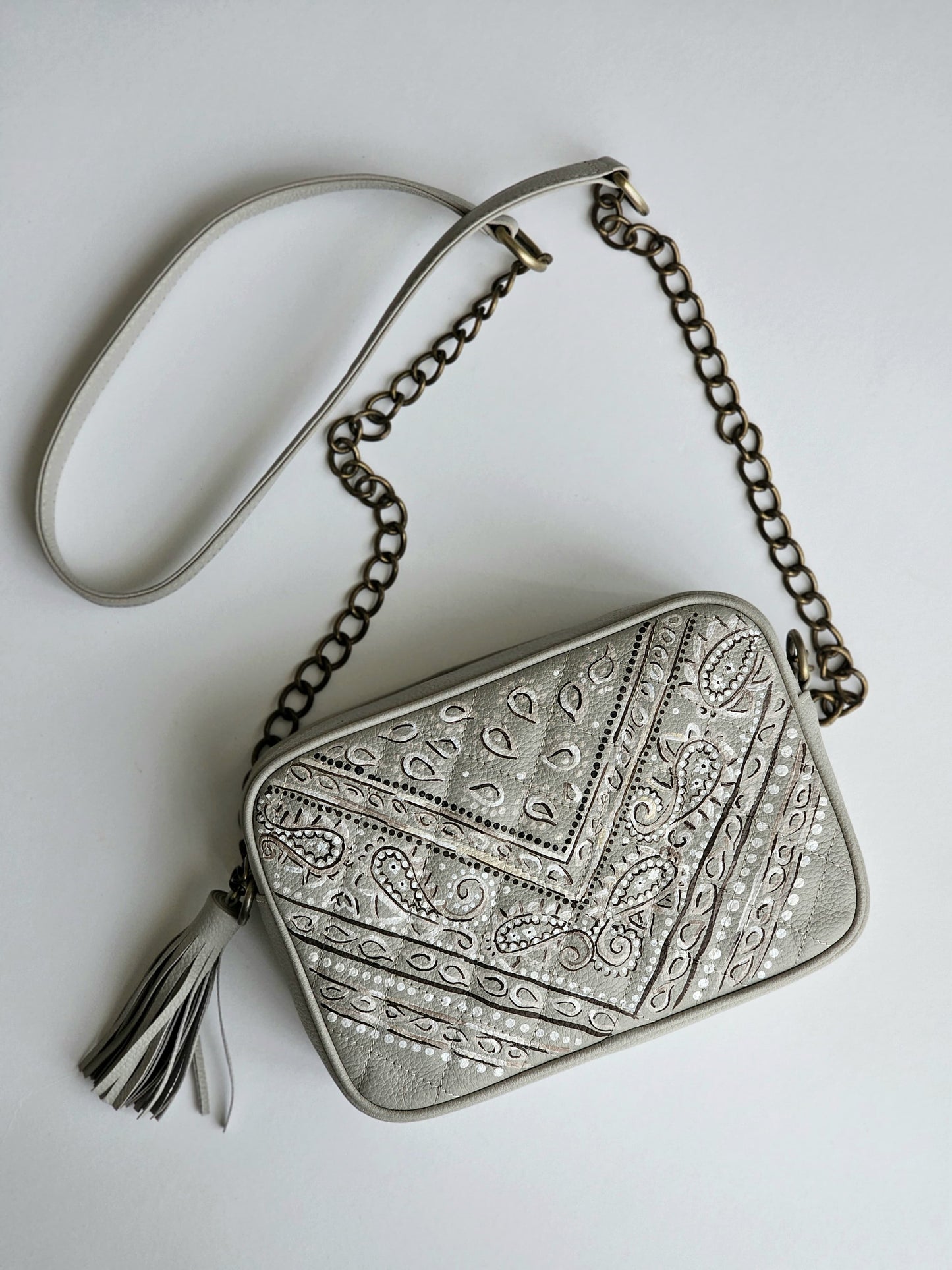 Leather Capitone Beige X Beige Patterns