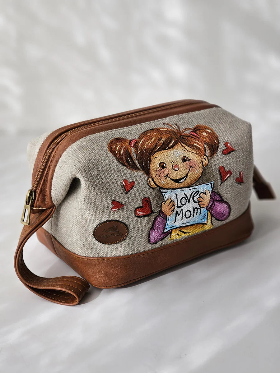 Makeup Pouch Little Girl