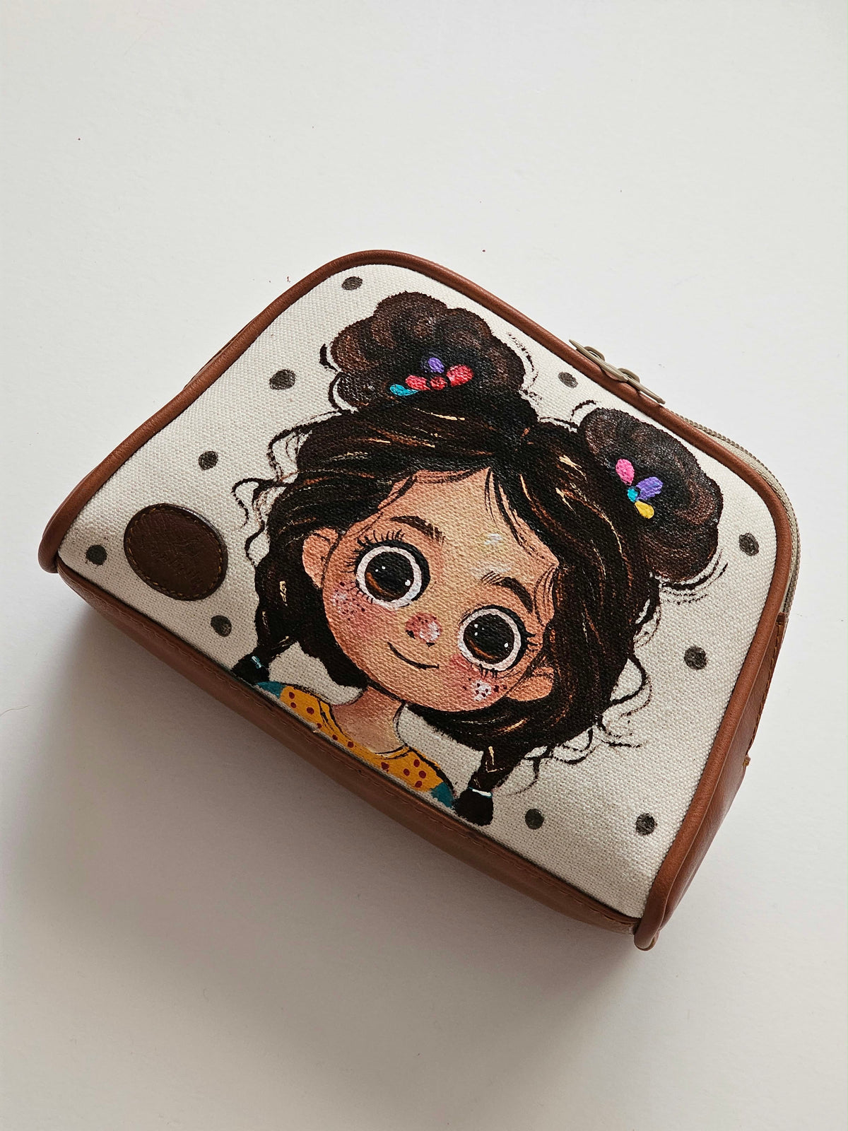 Makeup Pouch X Double Bun Cutie