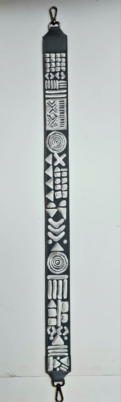 Leather Strap Grey 1