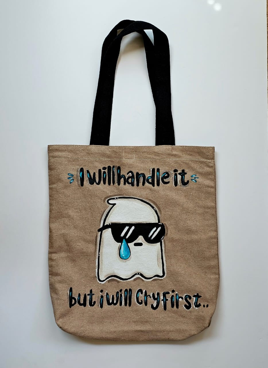 Fabric Handbag X Handle it
