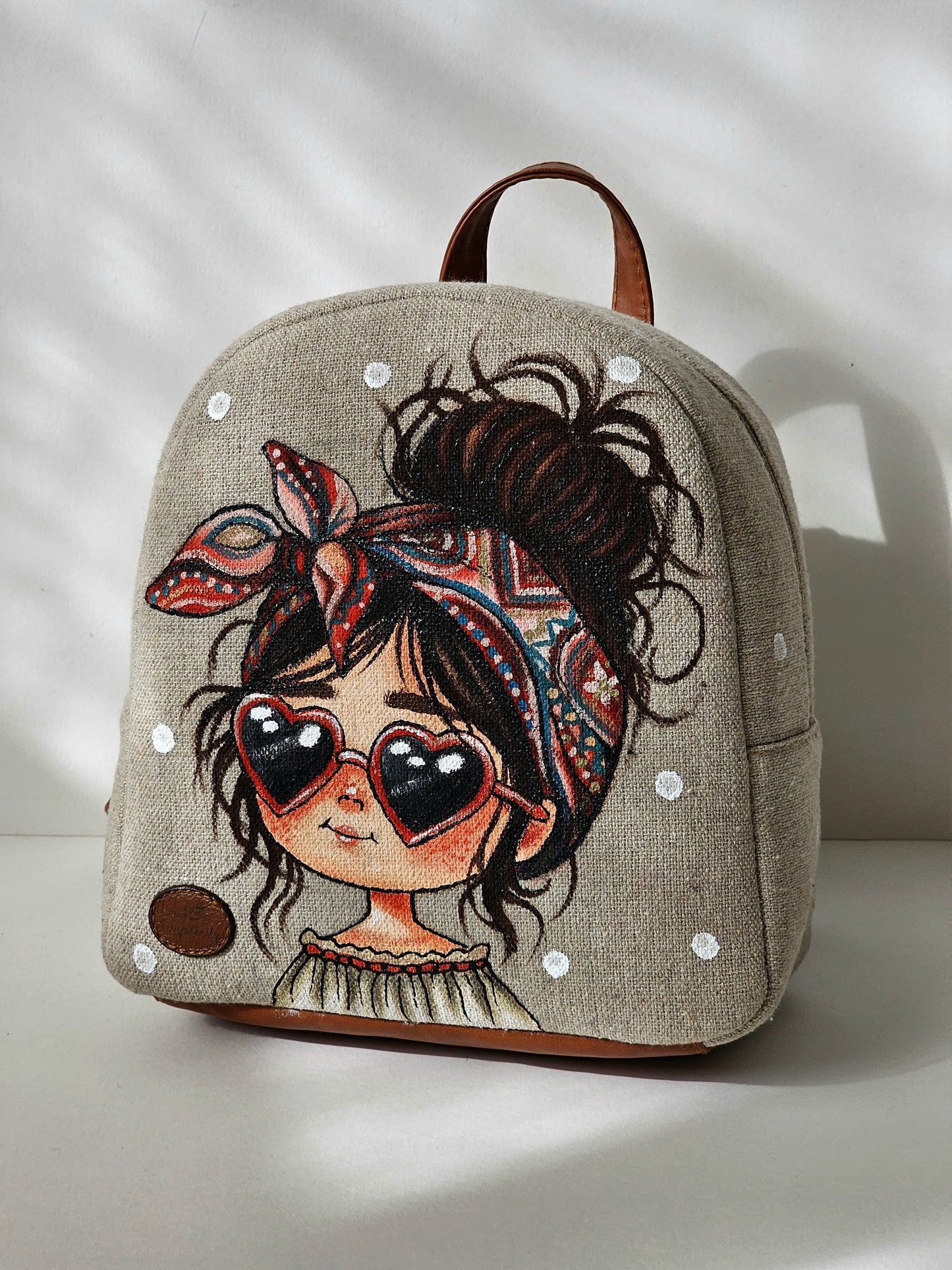 Fabric Mini Backpack X Little Fashionista