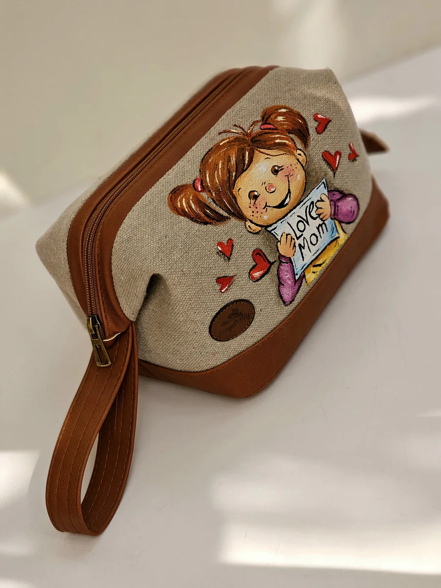 Makeup Pouch Little Girl