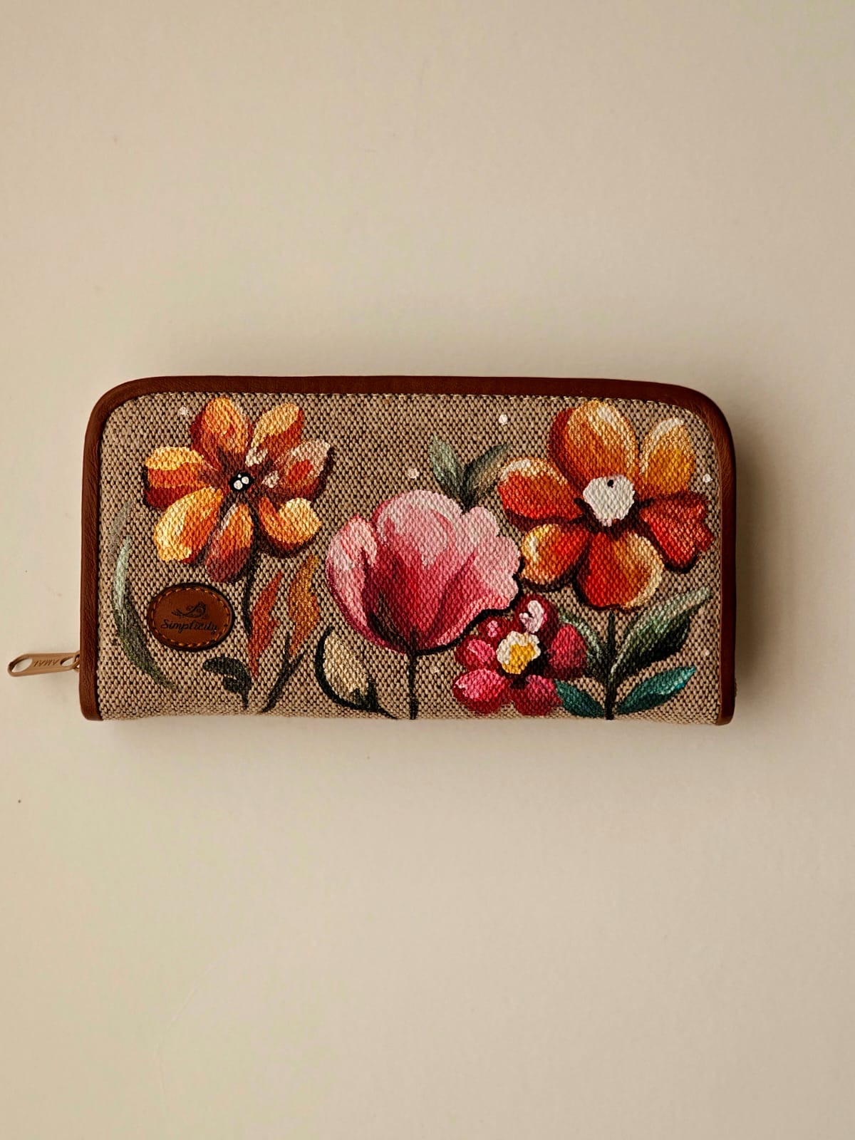 Wallet X Flower Design