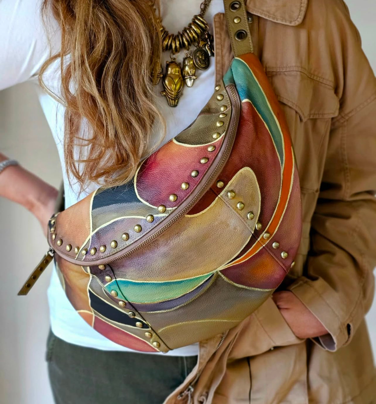 Bumbag With Studs Havan X Colors 2