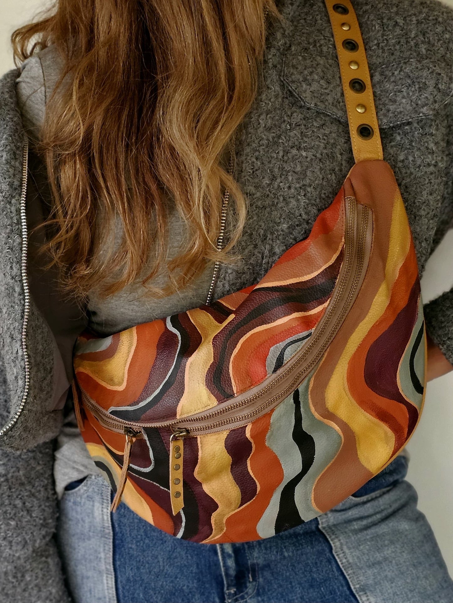Leather Bumbag Havan X Colors