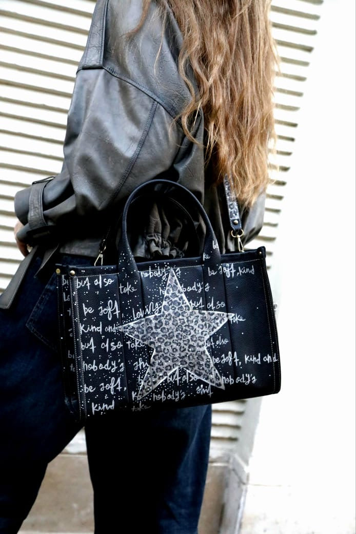 Large Tote Bag X Star