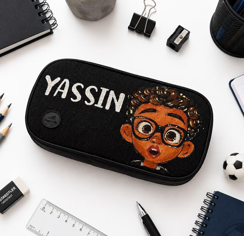 Pencil Case X Curious Curls