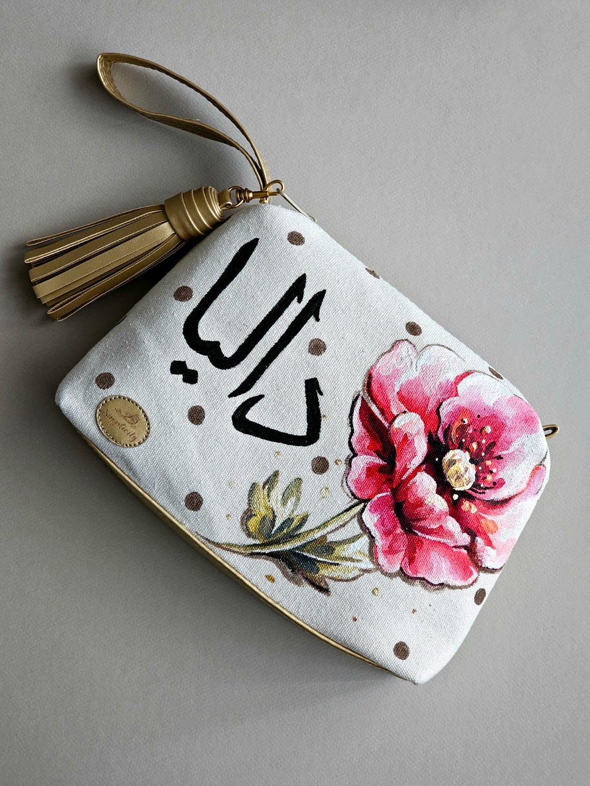 Customized Clutch X Pink Flower