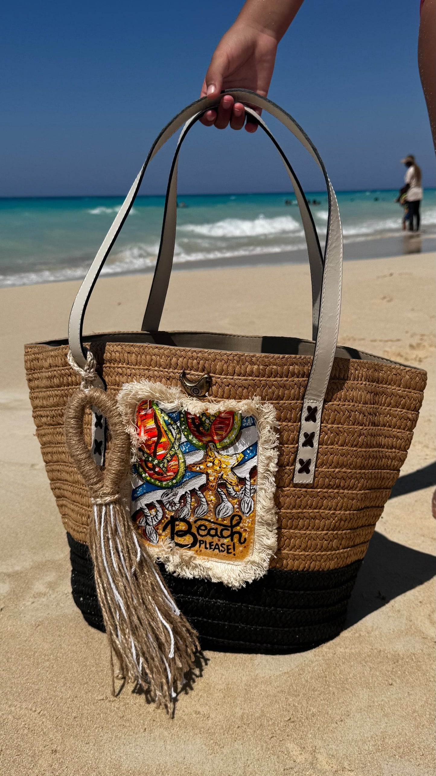 Straw Beach Bags