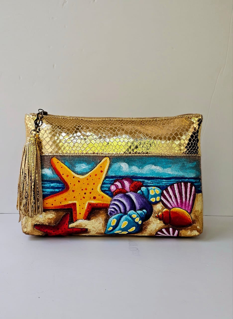Summer Clutch X Colorful Seashells 2