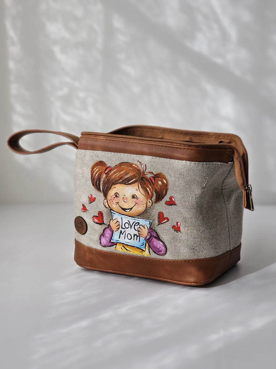 Makeup Pouch Little Girl