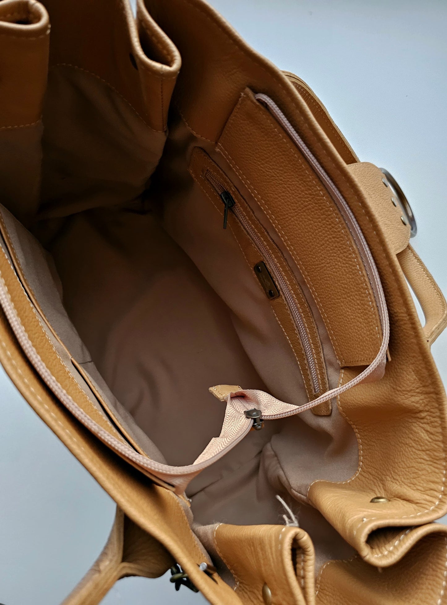 Leather Bag with Ring Havan X Colors