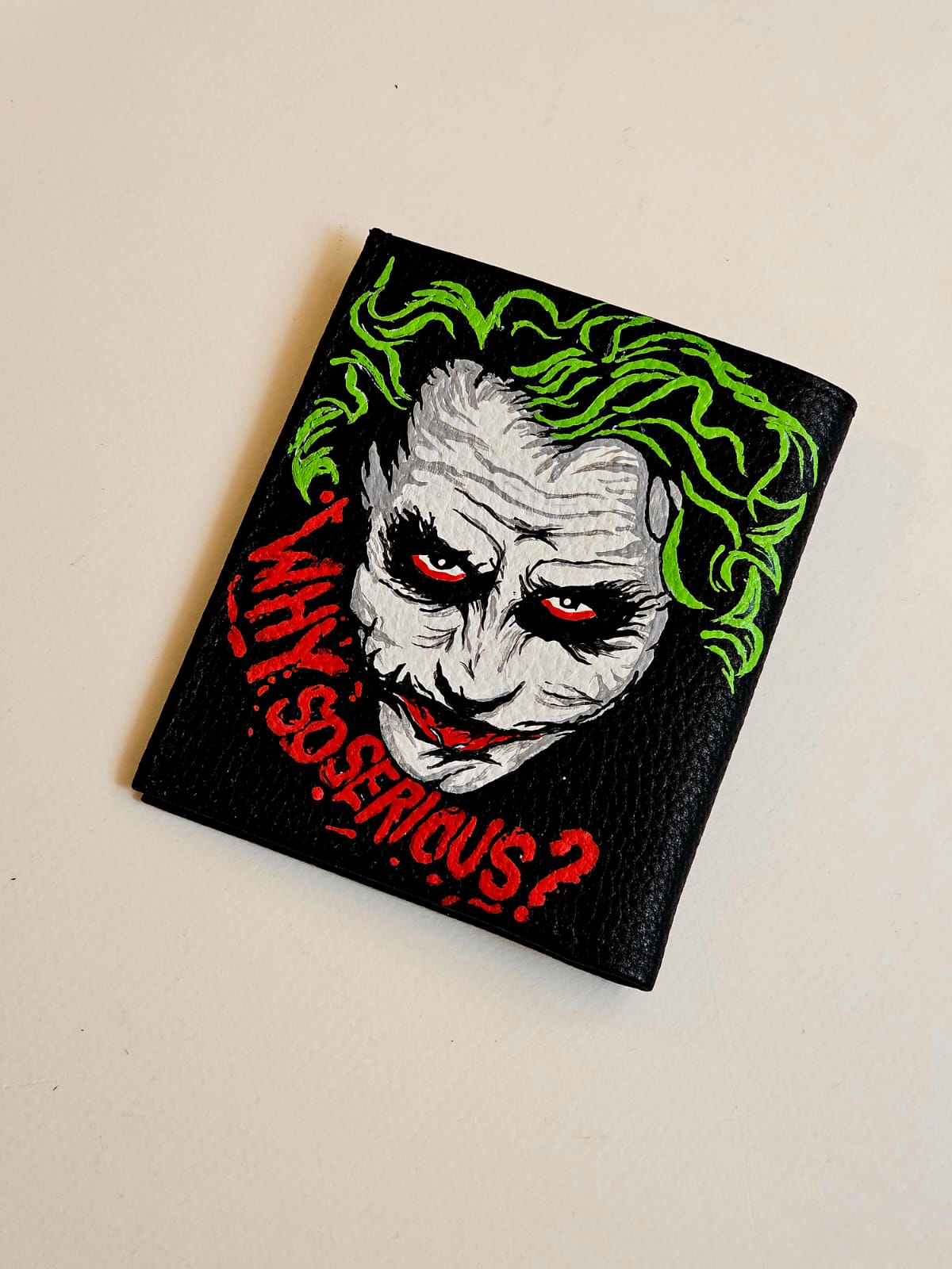 Leather Wallet X The Joker