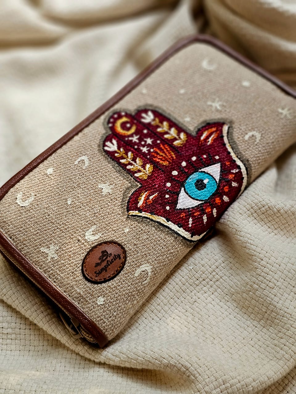 Fabric Wallets Red Kaf