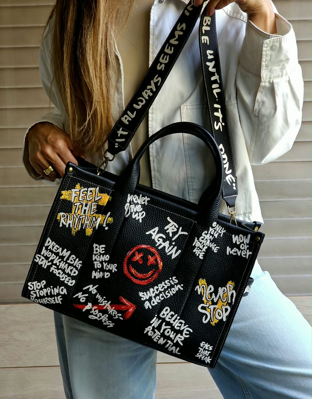 Large Tote Bag X Bold Energy