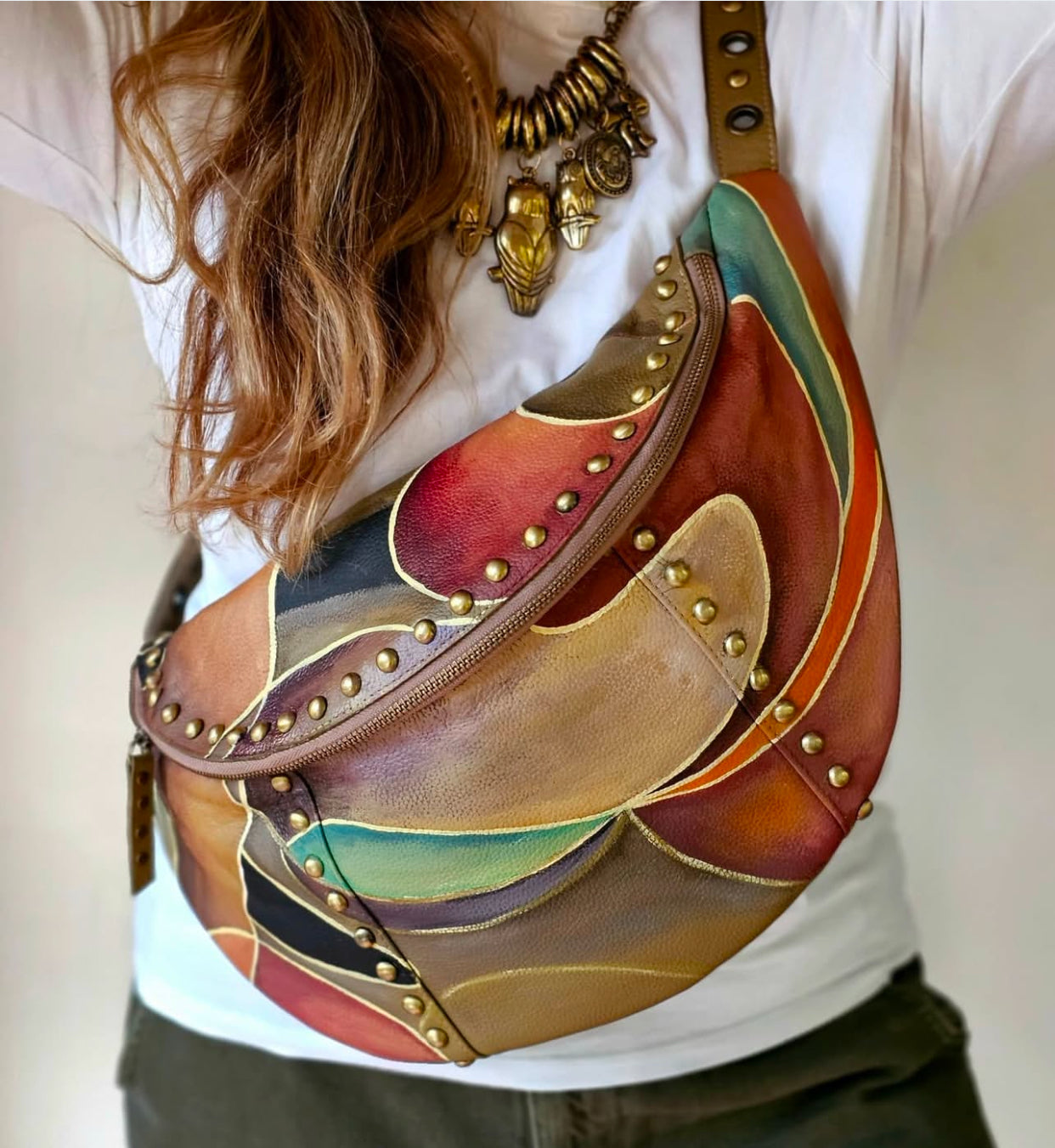 Leather Bumbag Havan Base X Colors