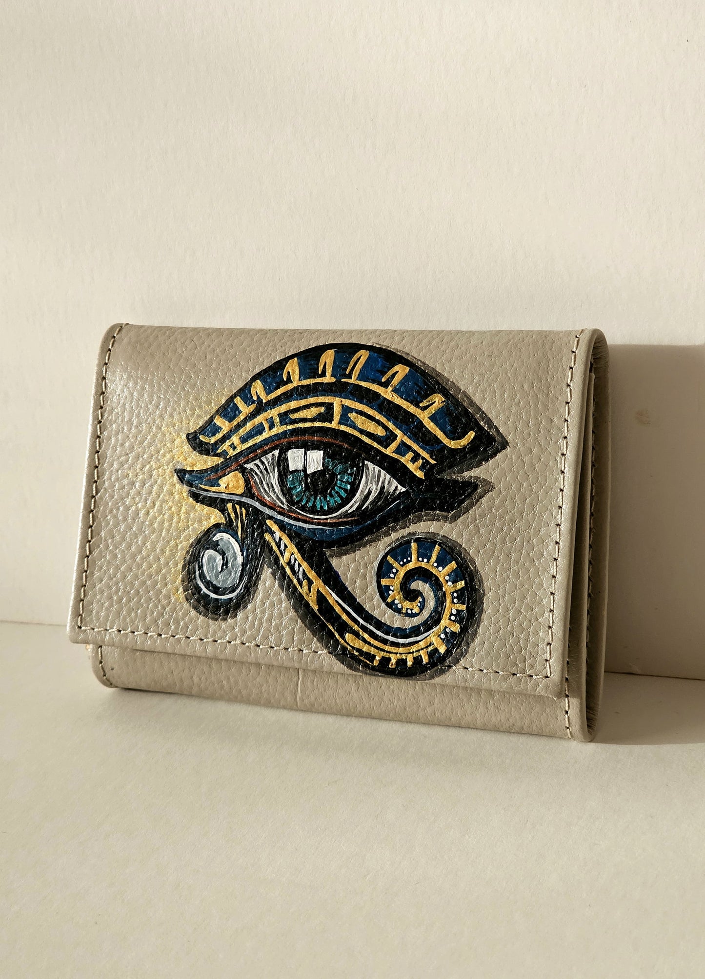Small Leather Wallet X Eye of Horus