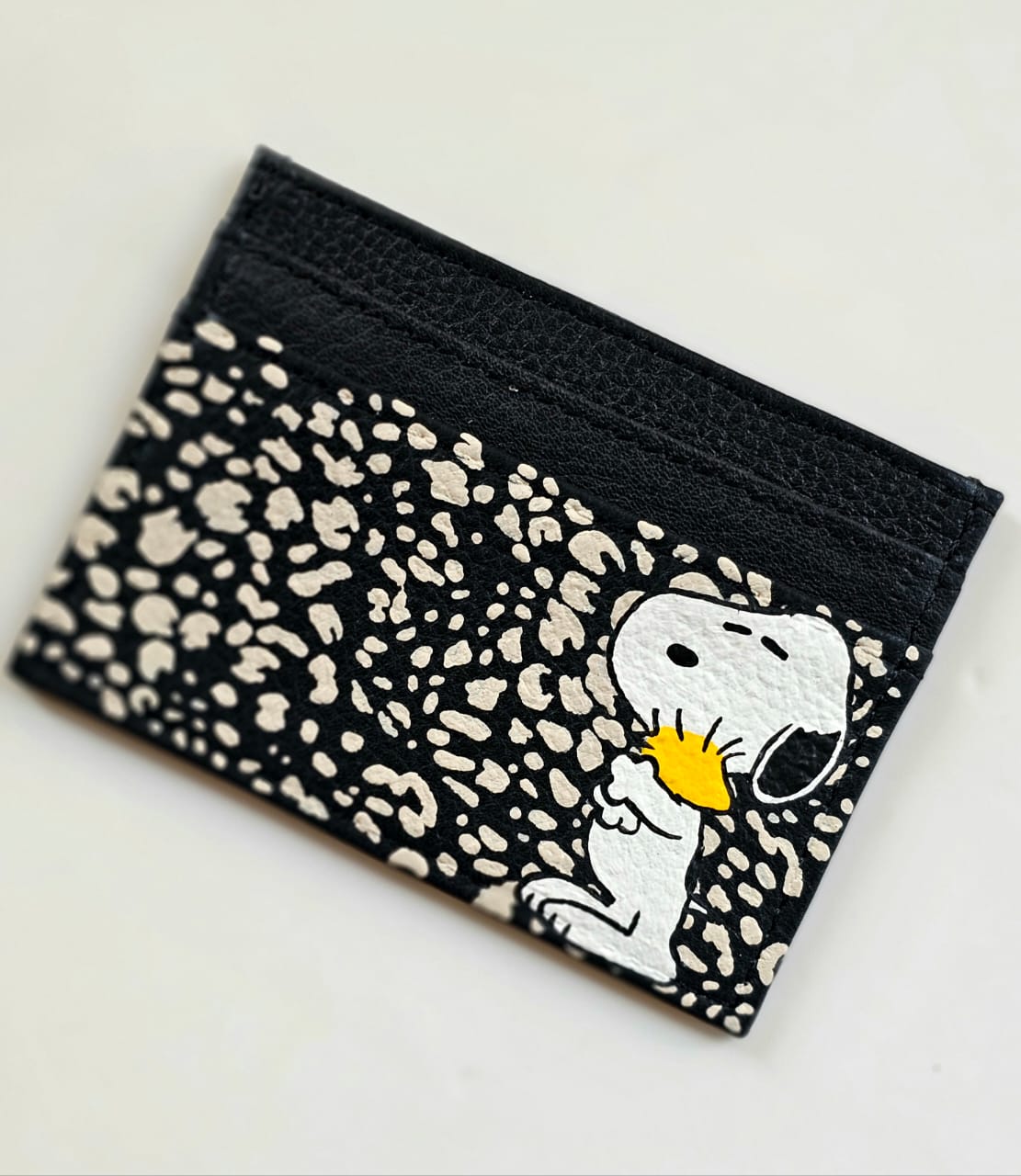 Card Holder Black X Snoopy