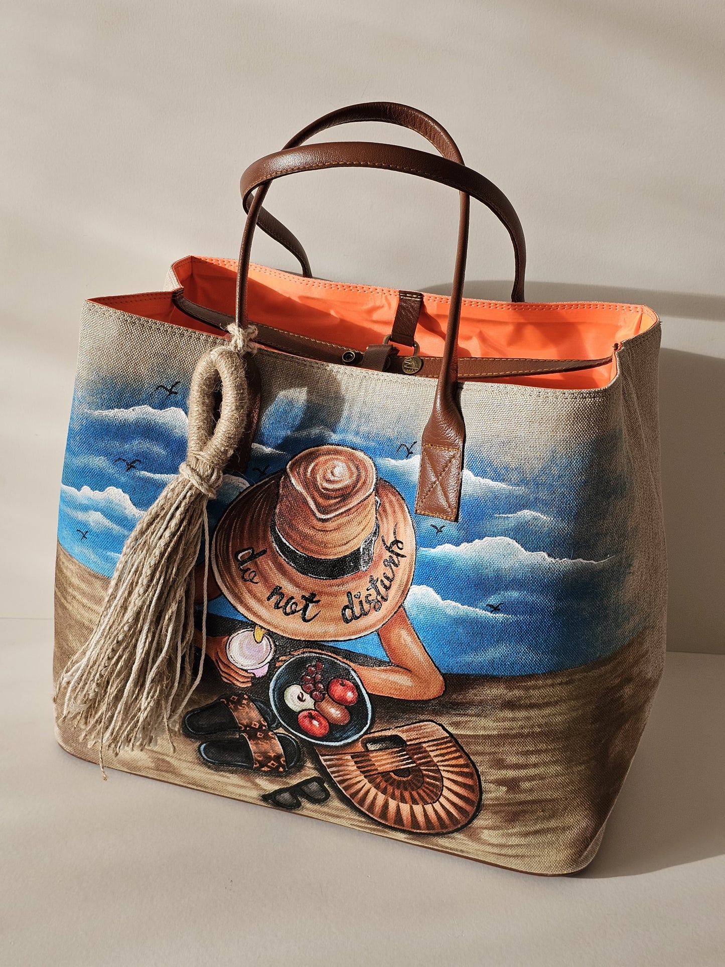 Beach Bags with Tassel