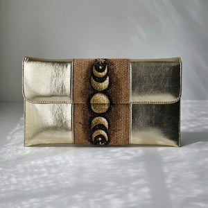 Clutch/Cross bag X Golden