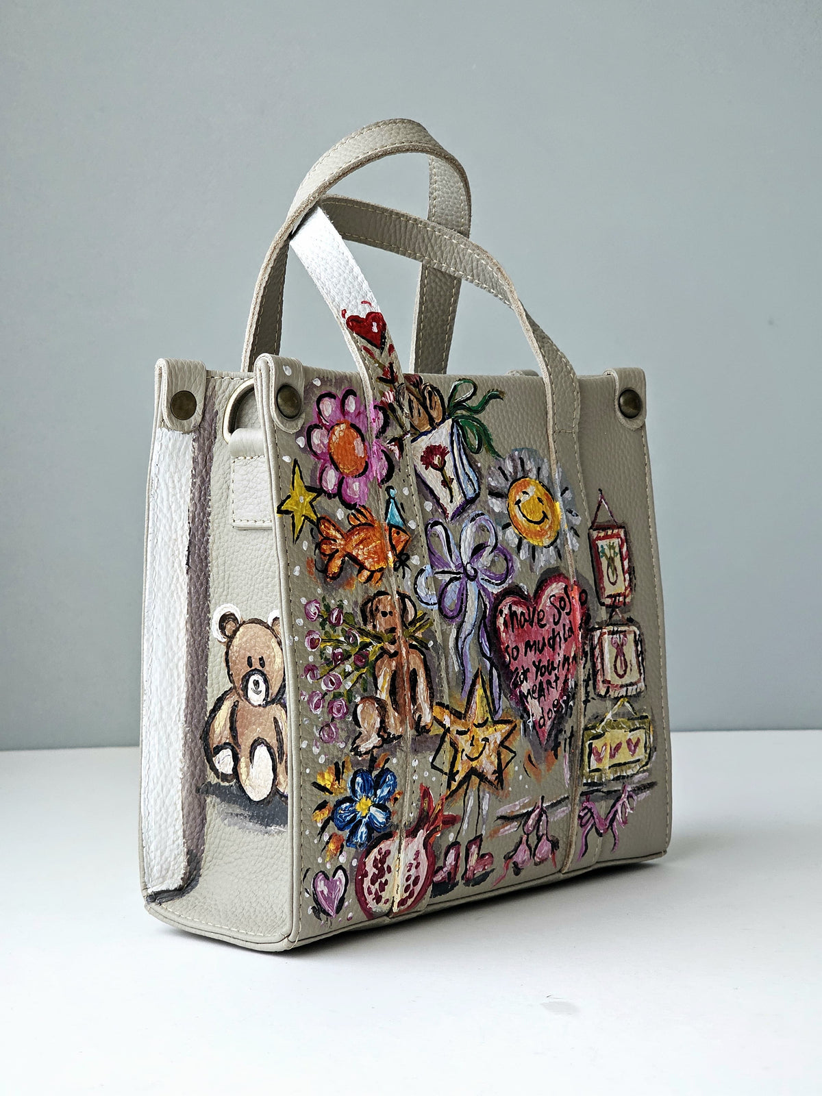 Mini Tote Bag X Happy Sketches