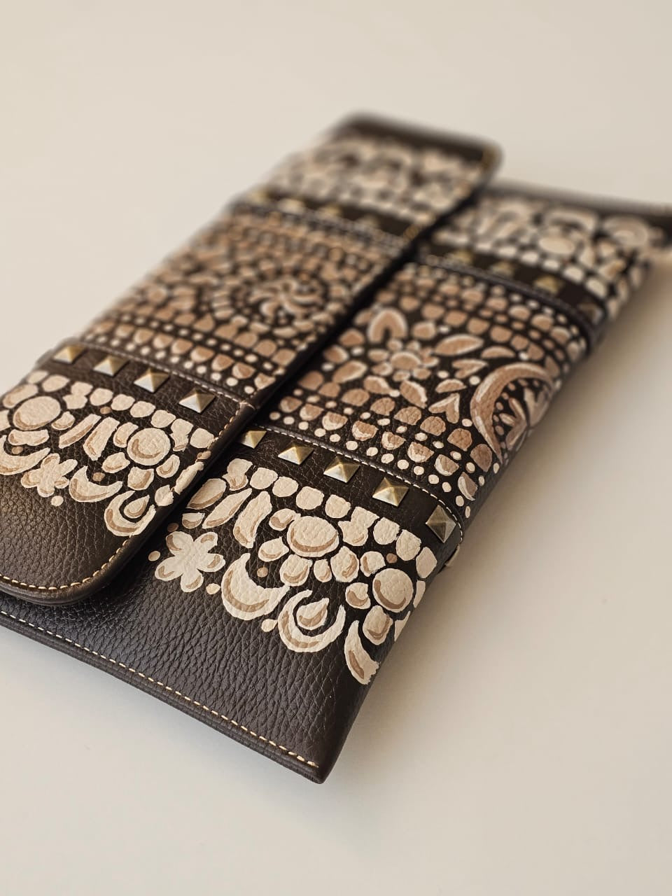 Leather Envelopes with Studs