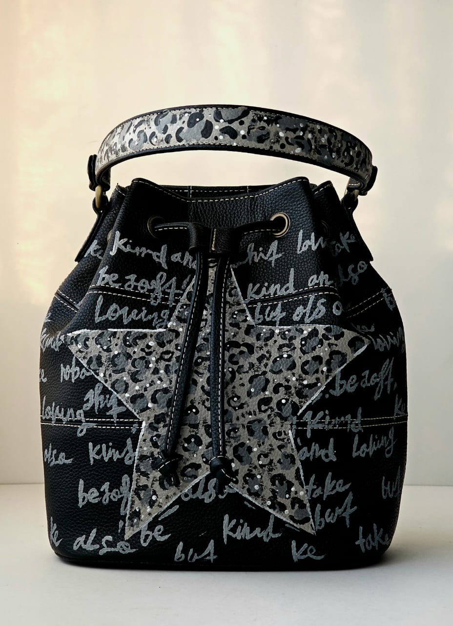 Leather Bucket X Star