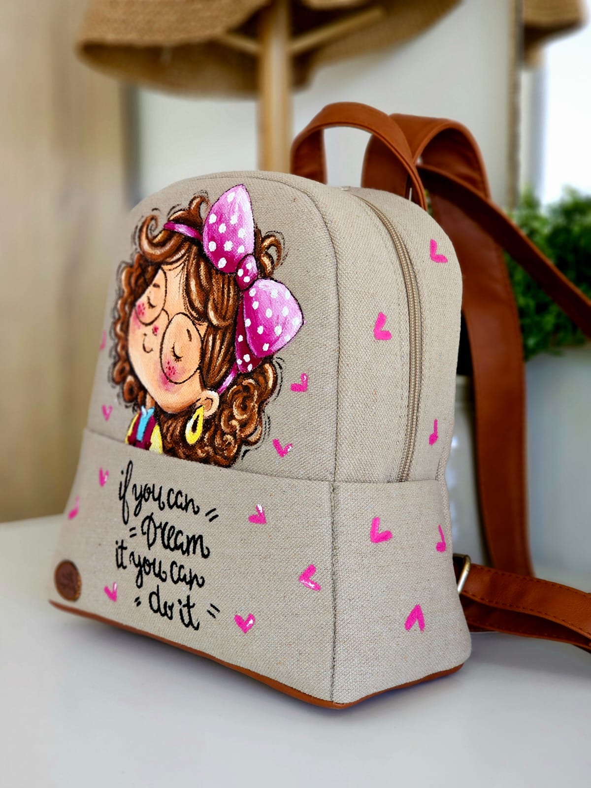 Fabric Medium Backpacks