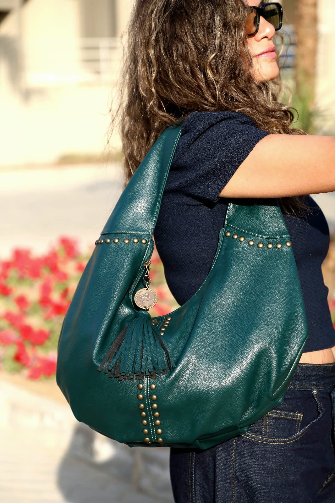 Round Slouch X Dark Green