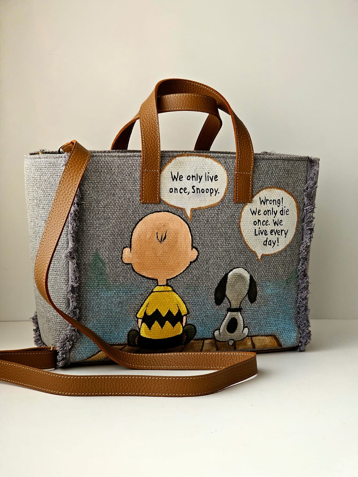 Grey Tote Bag X We Live Everyday