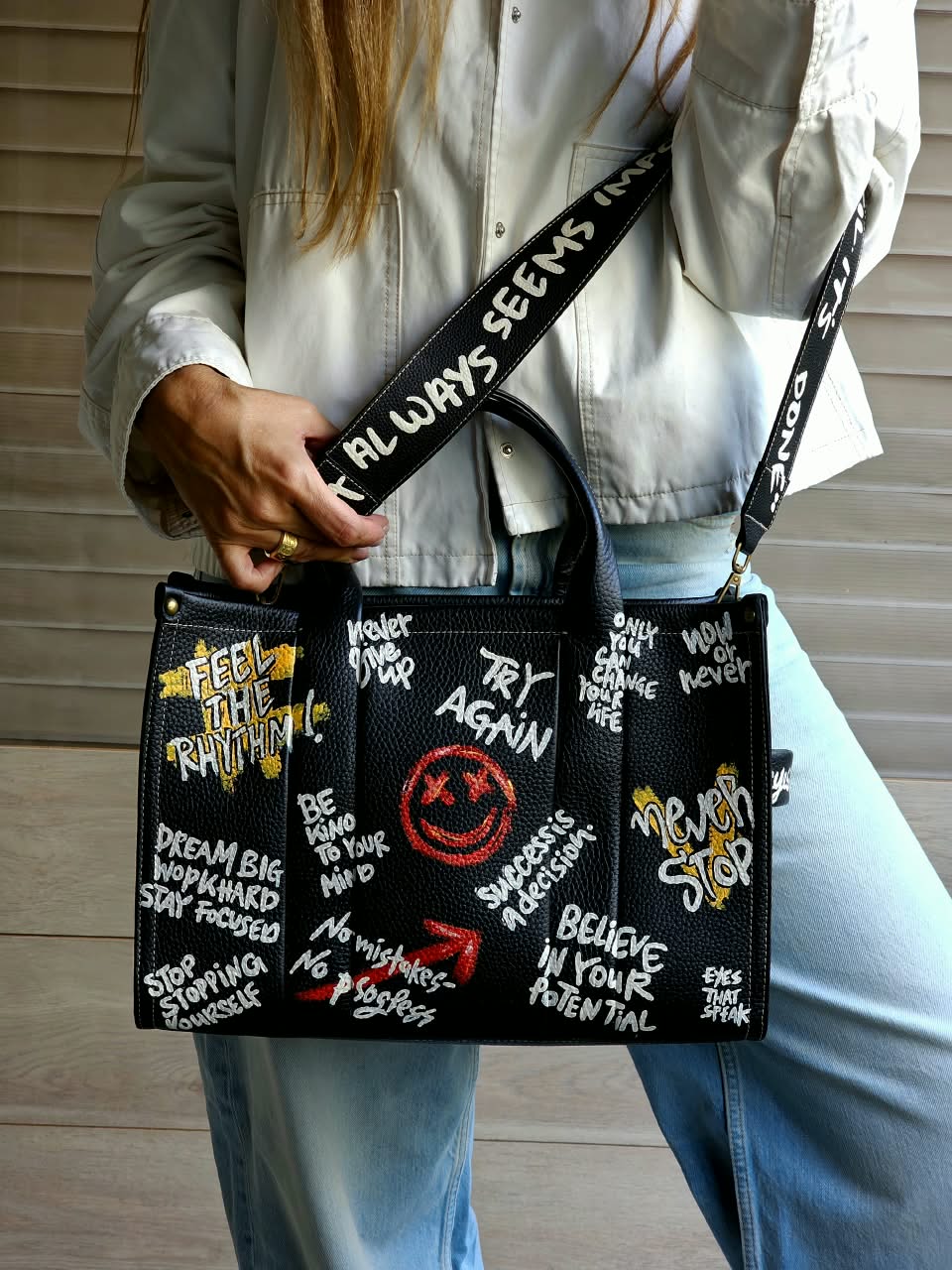 Large Tote Bag X Bold Energy