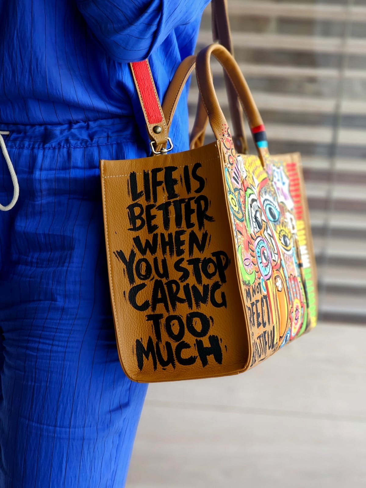 Large Tote Bag X Eyes Havan