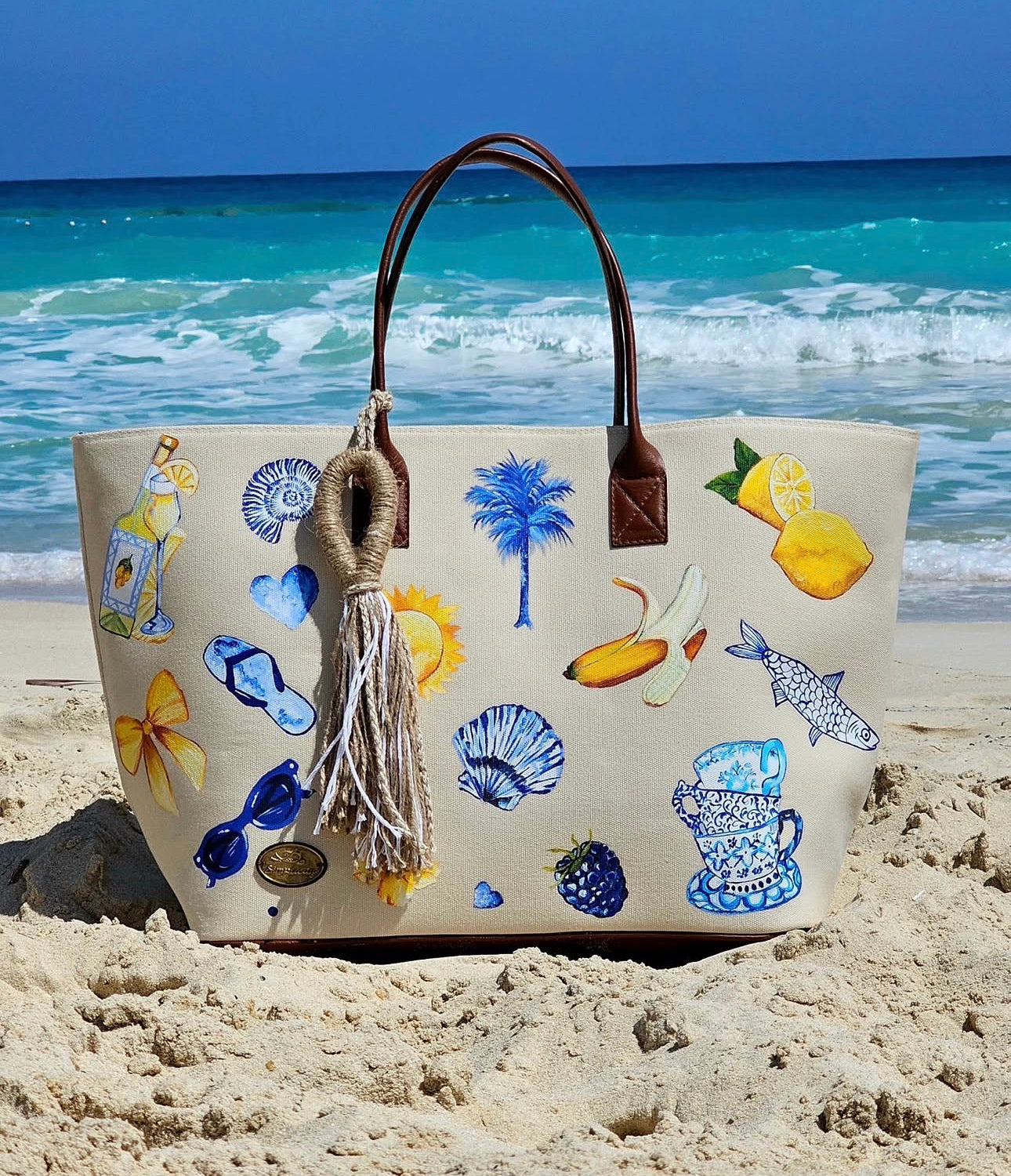 Beach Bags with Tassel