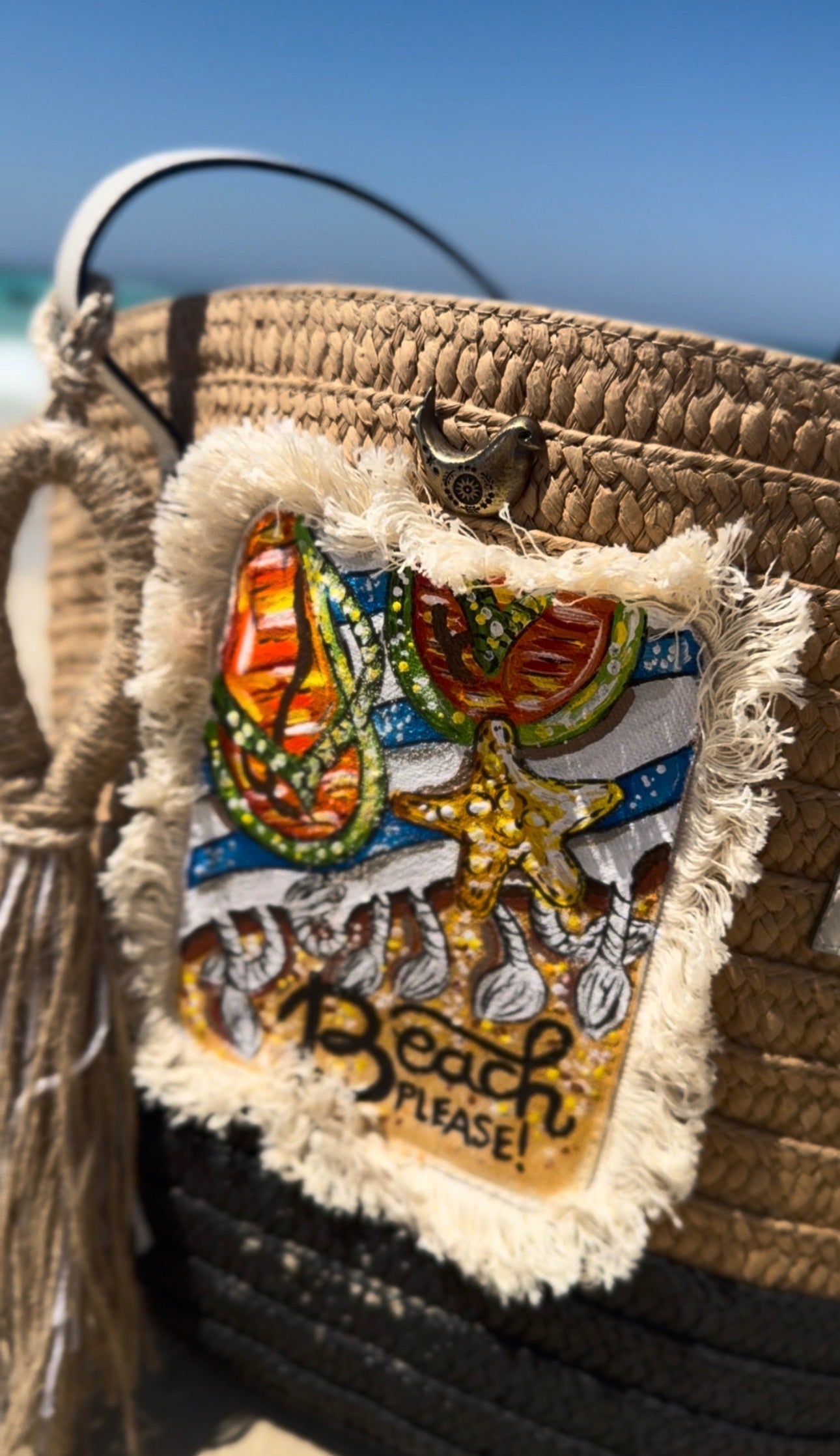 Straw Beach Bags