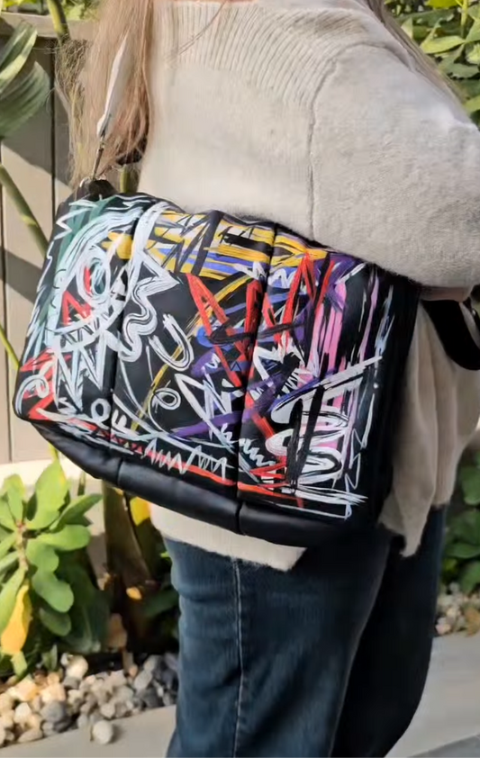 Bold leather Black X Colors