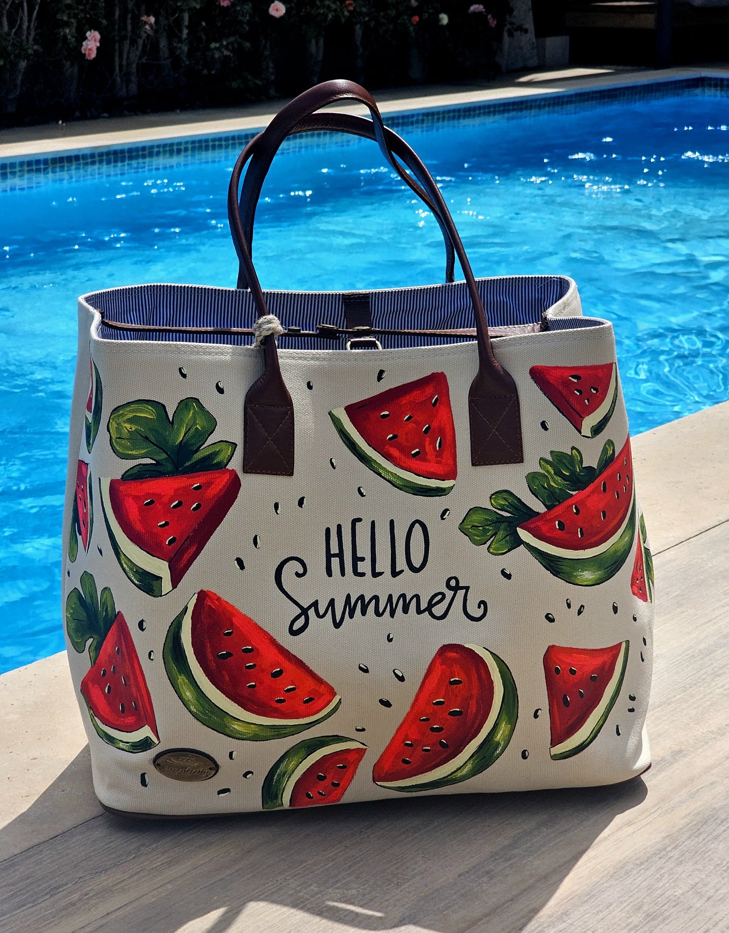Beach Bag X Watermelon Love