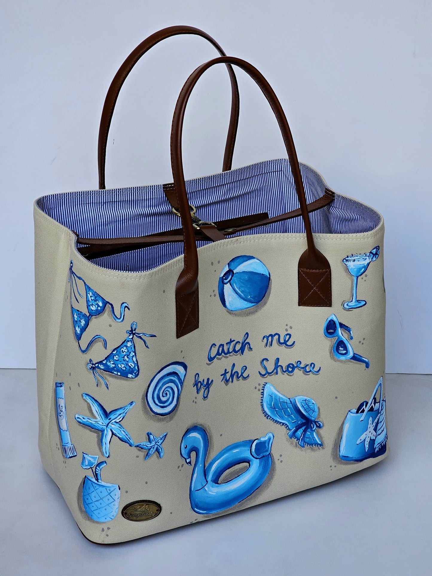 Beach Bag X Blue Vibes