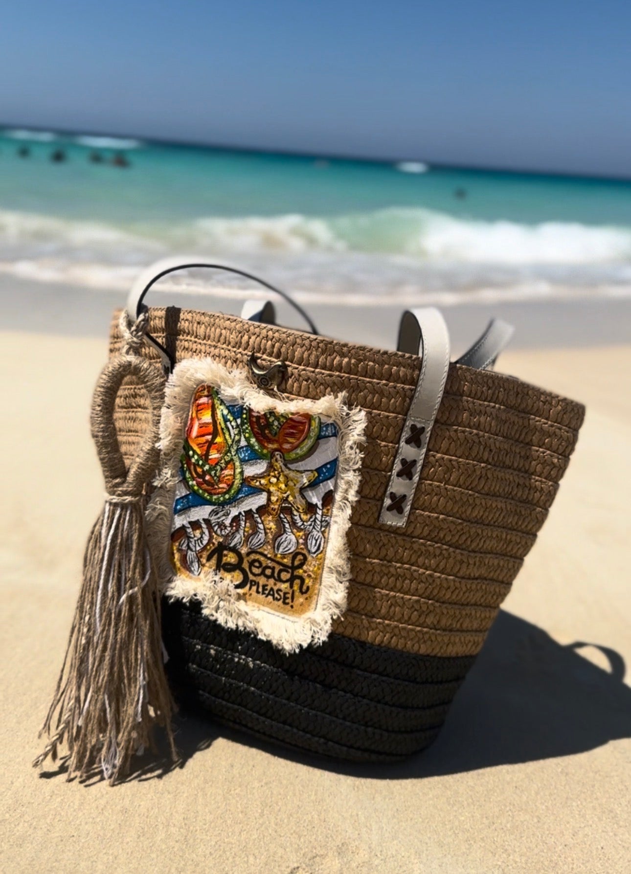Straw Beach Bags