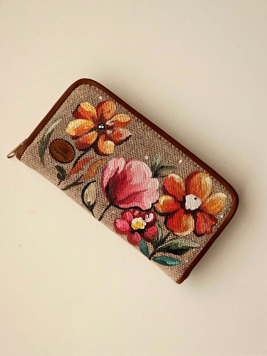 Wallet X Flower Design