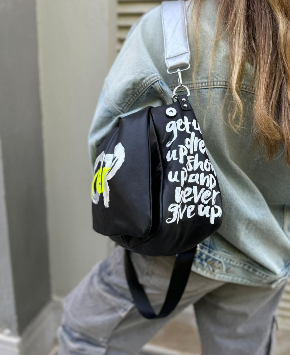 Bold leather Black X NeverStop