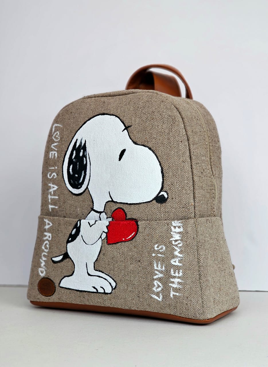 Fabric Medium Backpacks